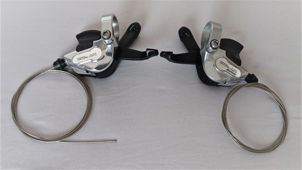 Manette de vitesses 8 vitessess Shimano Deore LX SL-M569 1997 - Les