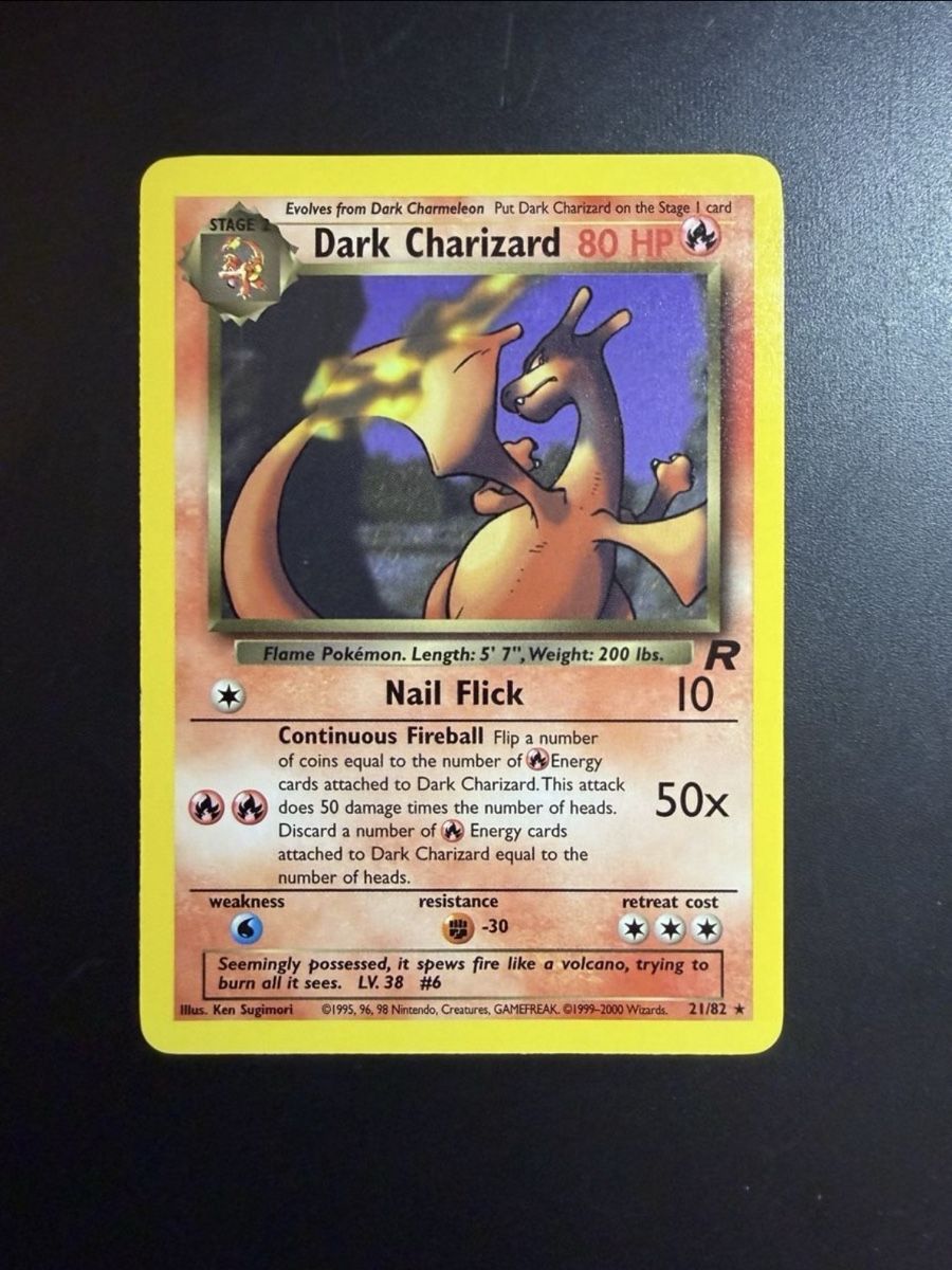 Pokémon Sammelbilder & Trading cards: Pokemon Dark Charizard Team Rocket 21/82 - EN – Gebraucht aus Zürich von mbu_z9ch