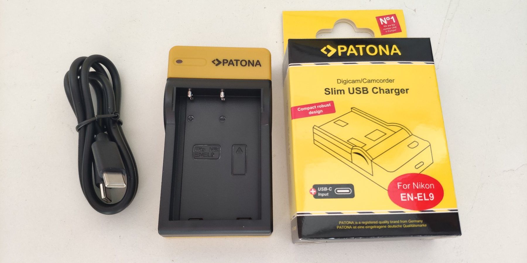 Canon Autres accessoires: PATONA Slim Micro-USB Canon LP -E17 EOS – Neuf avec emballage d'origine à Eigeltingen par ABW-Trade