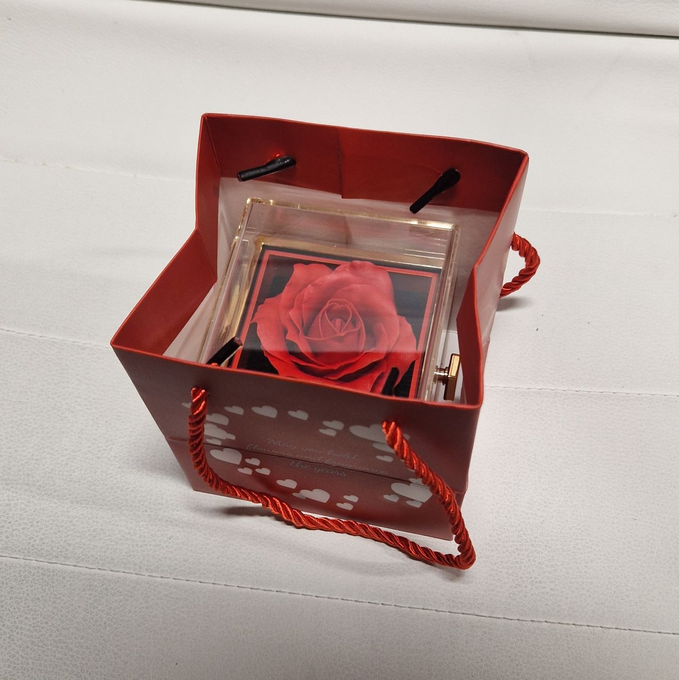 Tutte le decorazioni: Rosenbox Valentinstag  – Nuovo e nell'imballaggio originale da Dorf venduto da Messer-Schweiz 4