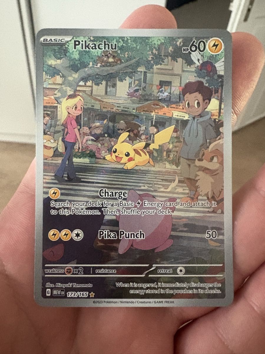 Pokémon Carte collezionabili: Pikachu N/M E English Crown  151  – Nuovo (secondo la descrizione) da Kaltbrunn venduto da Mr_Alboss