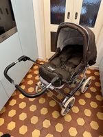 Sehr schön erhaltener Hesba Condor Coupé Kinderwagen