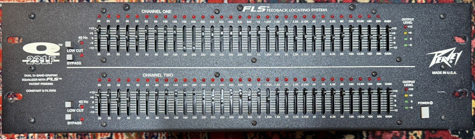 Equalizer: Peavey 31-Band Equalizer EQ – 19" Rack – Gebraucht aus Dornach von shaker11