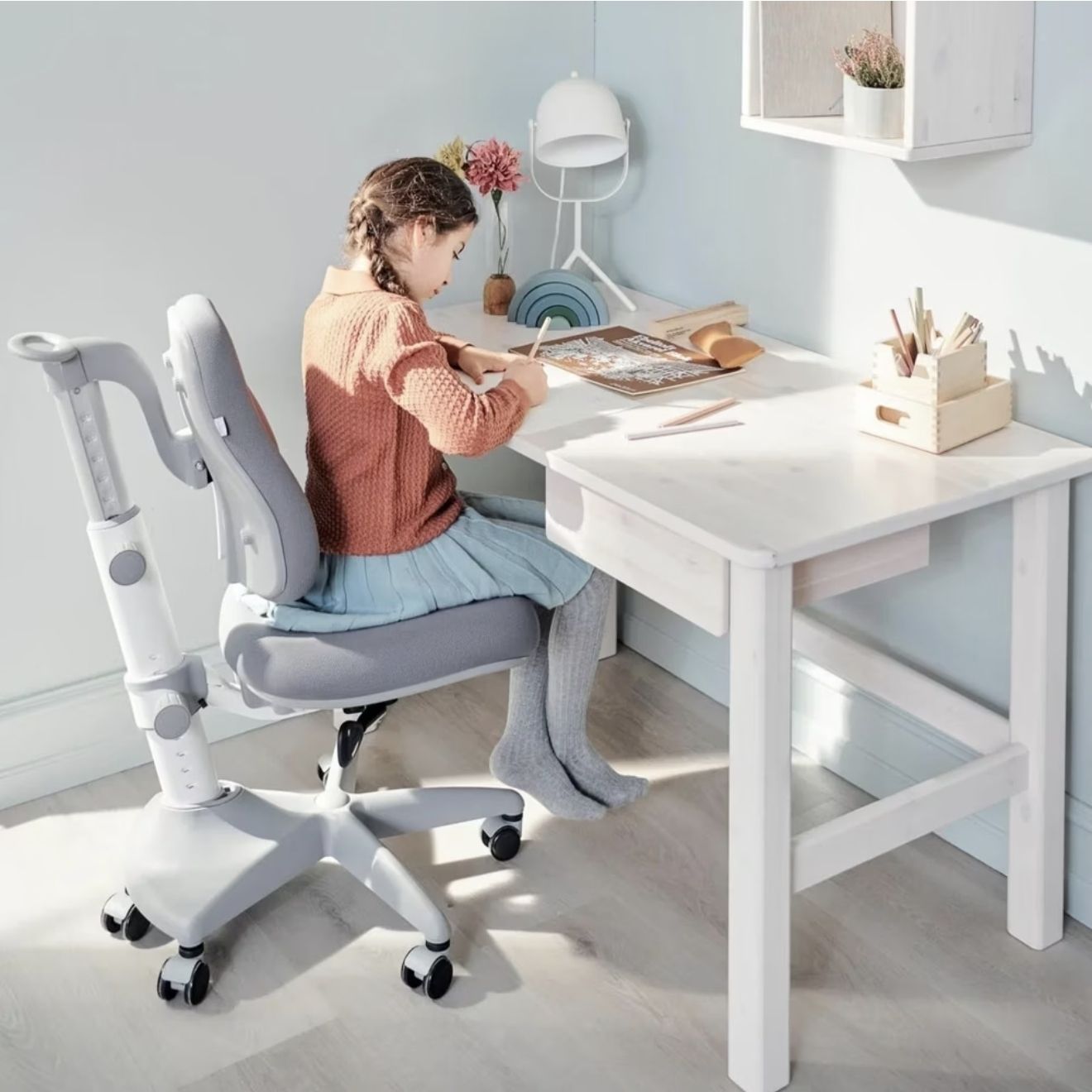 Flexa Chaises: Flexa Stuhl Verto Grau  – Neuf avec emballage d'origine à Niederurnen par covercase 1