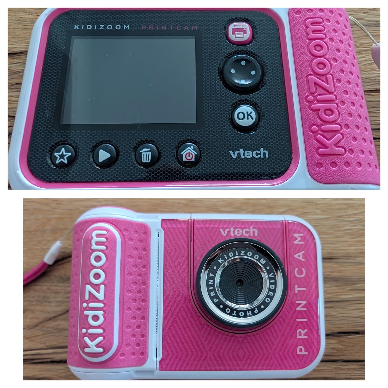 Vtech Fotocamera: Vtech Kidizoom PrintCam rosa gebraucht – Usato da Kaisten venduto da Graeffhome