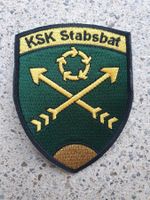 Badge KSK Stabsbat gold ohne klett