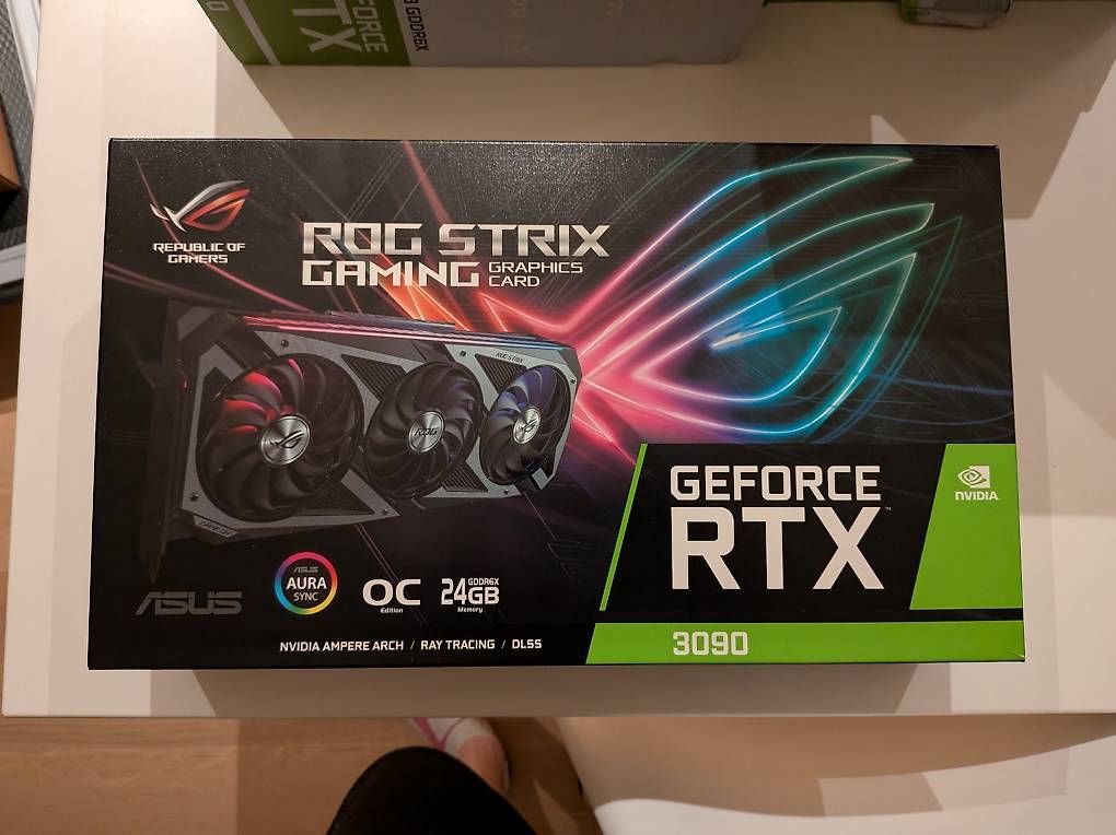 Grafikkarten: Nvidia RTX 3090 ASUS ROG Strix (1/2) – Gebraucht aus Aarburg von mer_5wfq