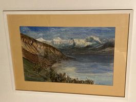 Albert Scabell (1936-1979) Bern Nr.12 Gemälde signiert