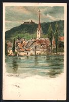 Künstler C.Biese: Stein am Rhein, Panor