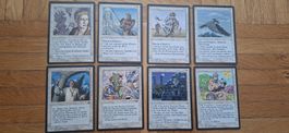 Magic The Gathering 8x Vintage Weiss 1995/96