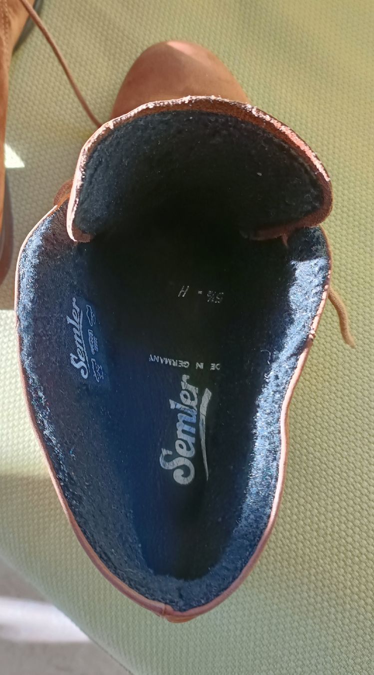 Scarpe da donna: Semler Leder Boot Gr. 5 1/2 – Usato da Porza venduto da tbch 2