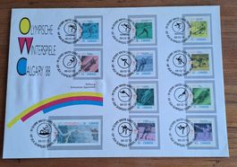 Calgary JO 1988 Canada FDC
