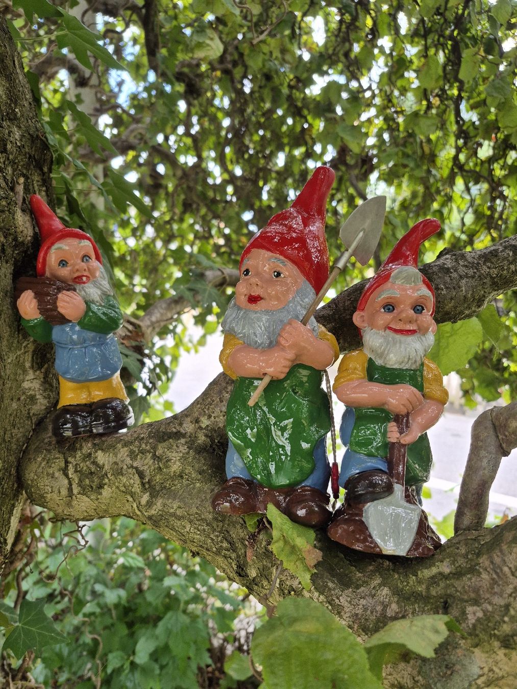 Statuette: 3 Stk Gartenzwerge – Usato da Baar venduto da Zwergen-Atelier4