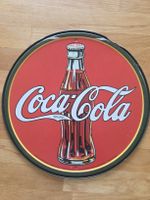 Coca-Cola Blechschild rund 