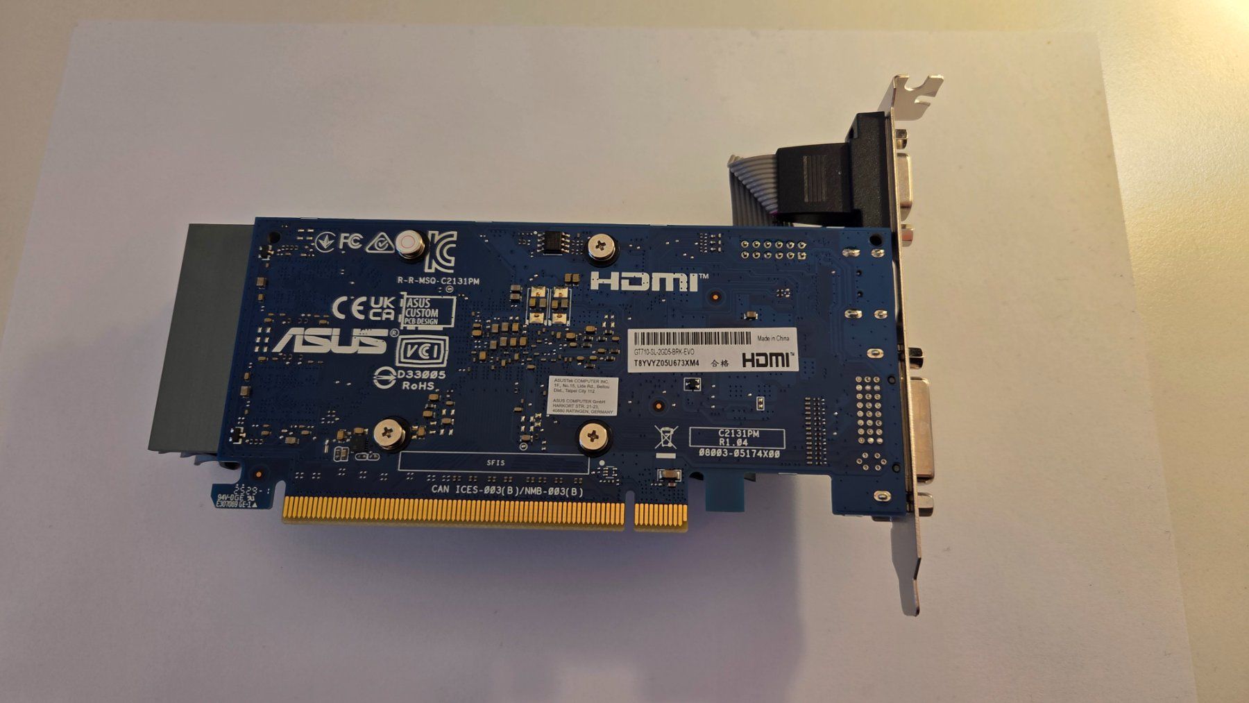 Nvidia Schede grafiche: ASUS GeForce GT 710 – Nuovo (secondo la descrizione) da Hünenberg See venduto da Seattle96 2