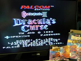 NES : Castlevania 3 Dracula's Curse , CIB, Bon état