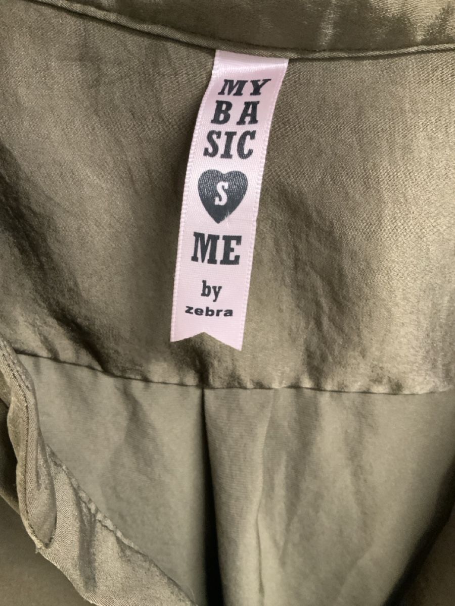 Zebra Blusen: Damen Bluse Khaki Grösse S Marke MY BASIC ME by zebra – Gebraucht aus Wallisellen von AS.TZ. 3