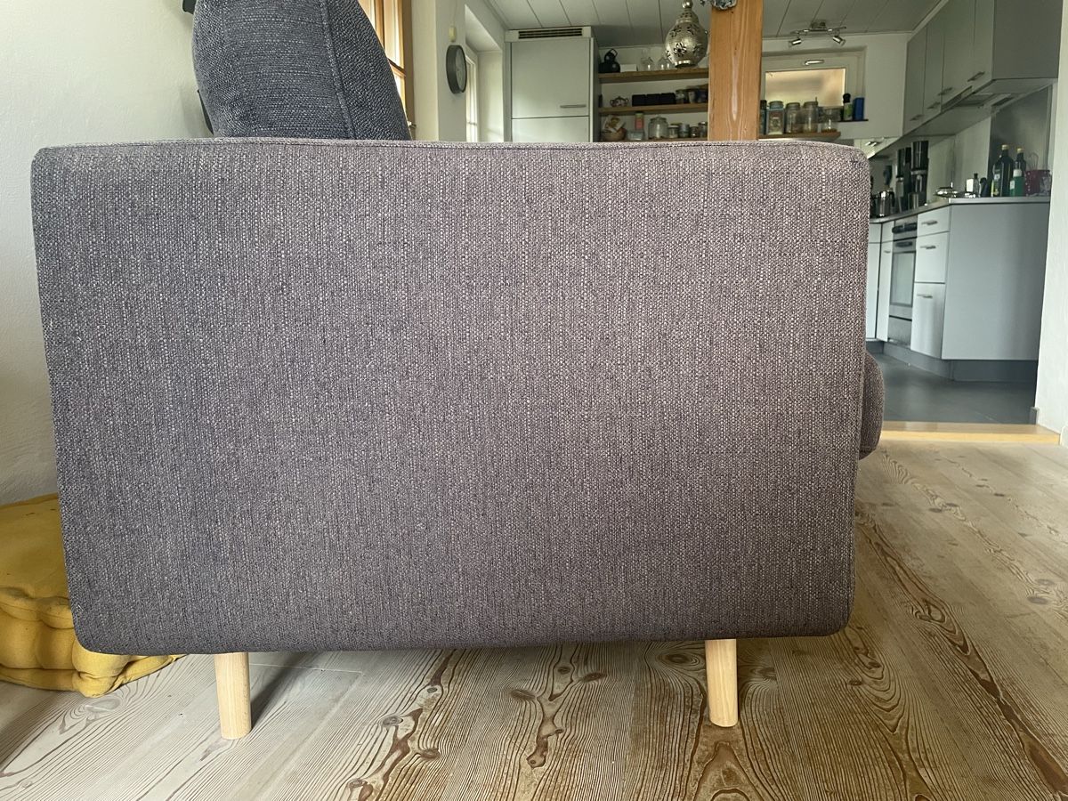Divani: Modernes 3-Sitzer-Sofa in Anthrazit – Usato da Hünibach venduto da Ramouun 1