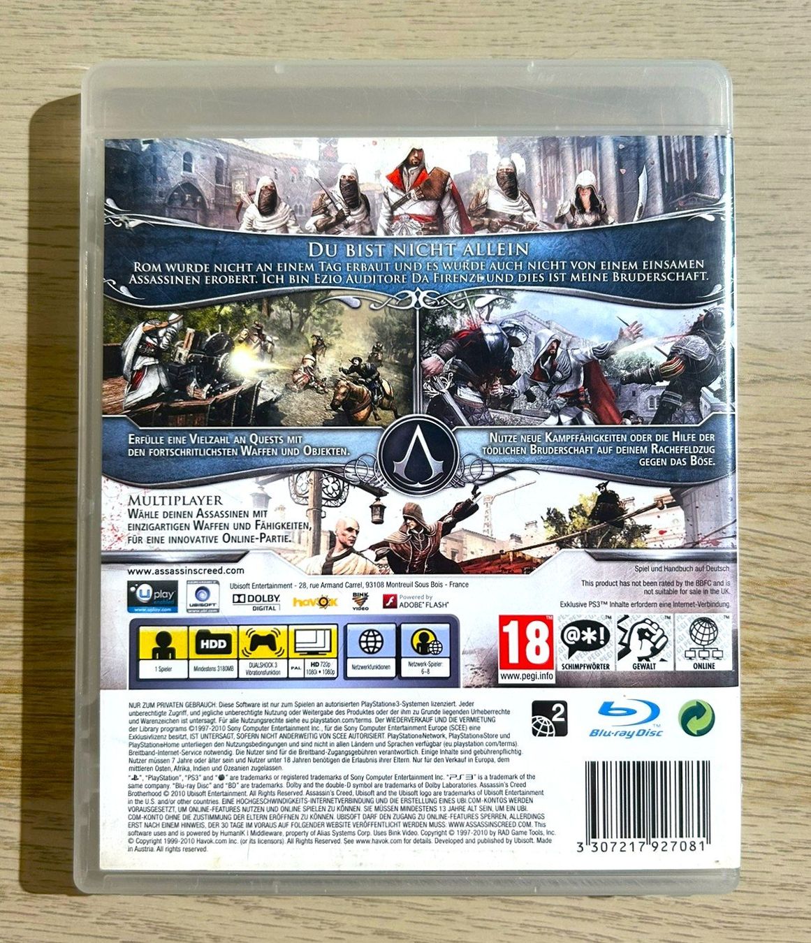 Sony Giochi: Assassins Creed Brotherhood PS3 – Usato da St. Gallen venduto da Alpine.Arcade 1
