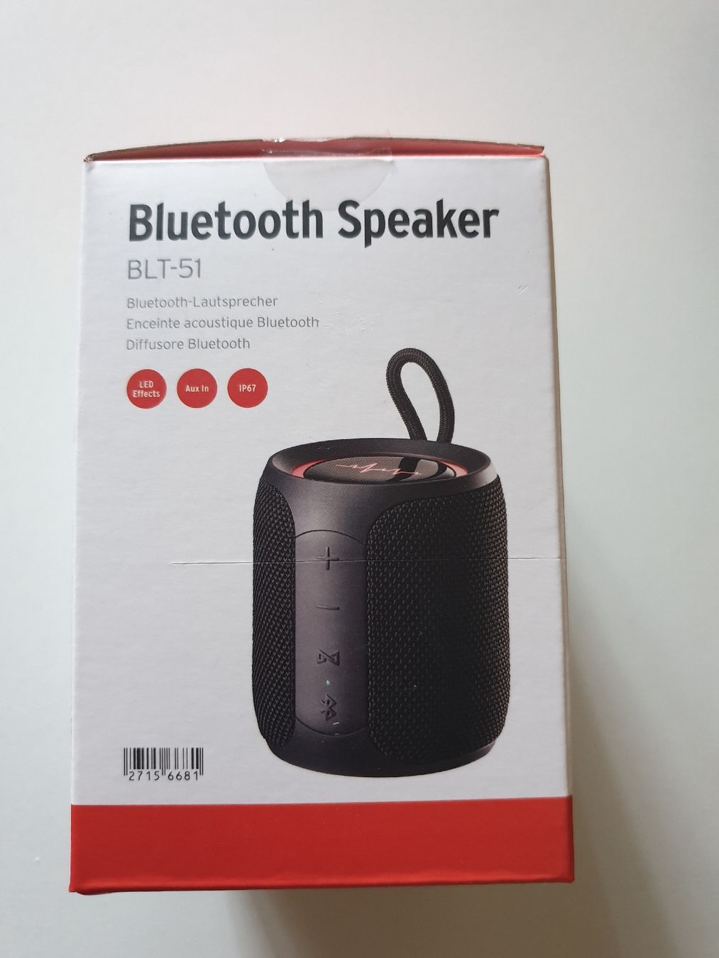 Lautsprecher: Intertronic BLT-51 Bluetooth Lautsprecher, neuwertig – Neu und originalverpackt aus Reinach BL von Silvester1900 1