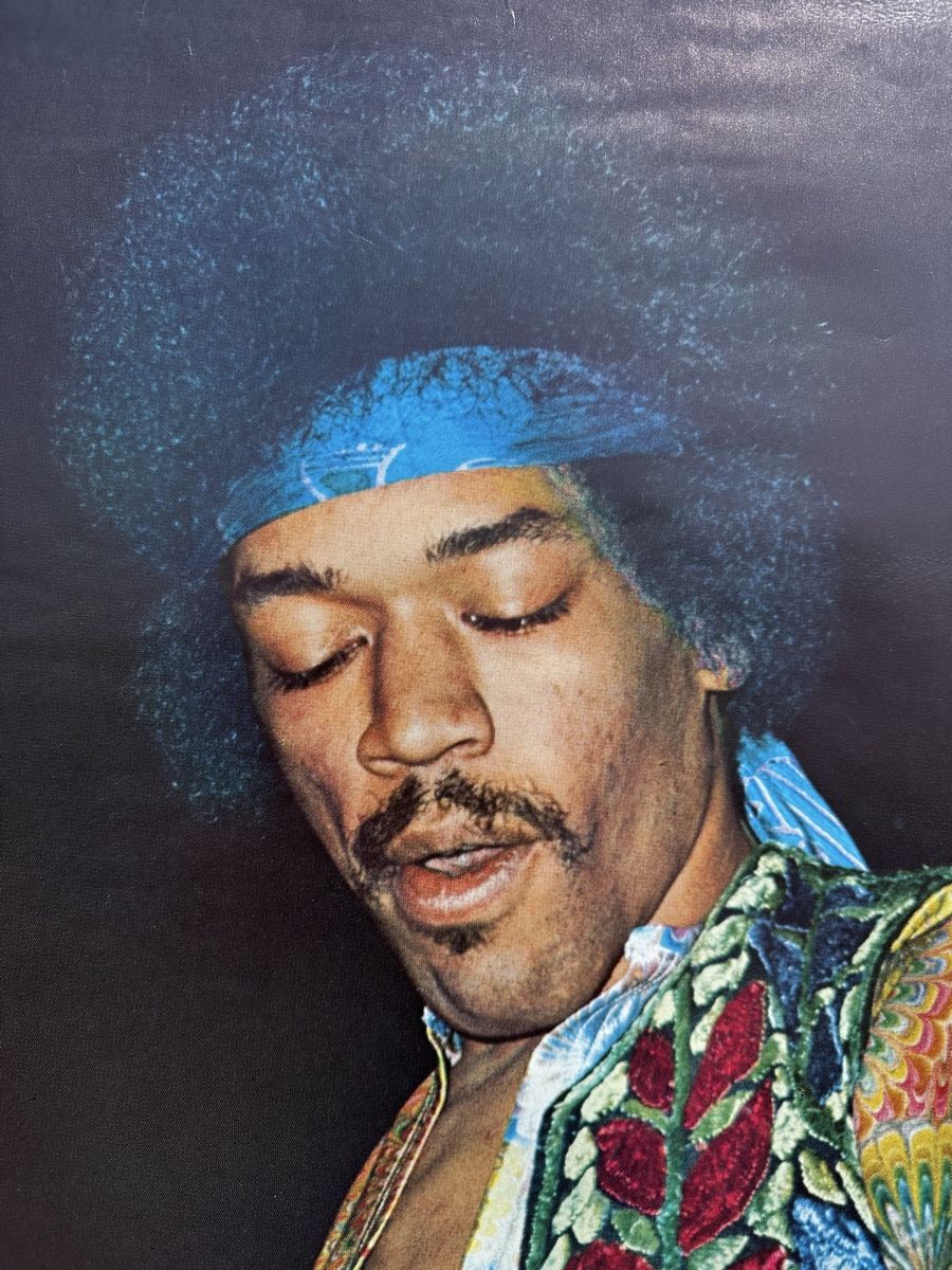 Poster & Bilder: grosses altes Jimi Hendrix Plakat – Gebraucht aus Zürich von frauflufelberg