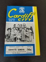 Cardiff City vs Servette FC Coupe d'Europe C2 1976 !!!!