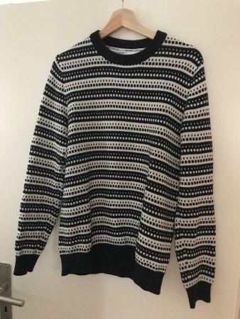 neu: selected-Männerpullover Baumwolle Gr. S 100% Bio-BW