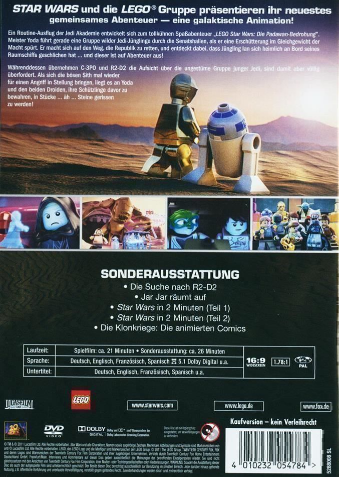 Tutti i DVDs: Lego: Star Wars - Die Padawan-Bedrohung - DVD – Nuovo (secondo la descrizione) da Volketswil venduto da cinephilia 1
