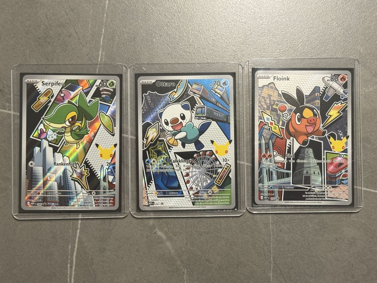 Pokémon Sammelbilder & Trading cards:     First Partner Series 2 Unova Starter Gen 5 – Neu (gemäss Beschreibung) aus Seuzach von LeoBaj