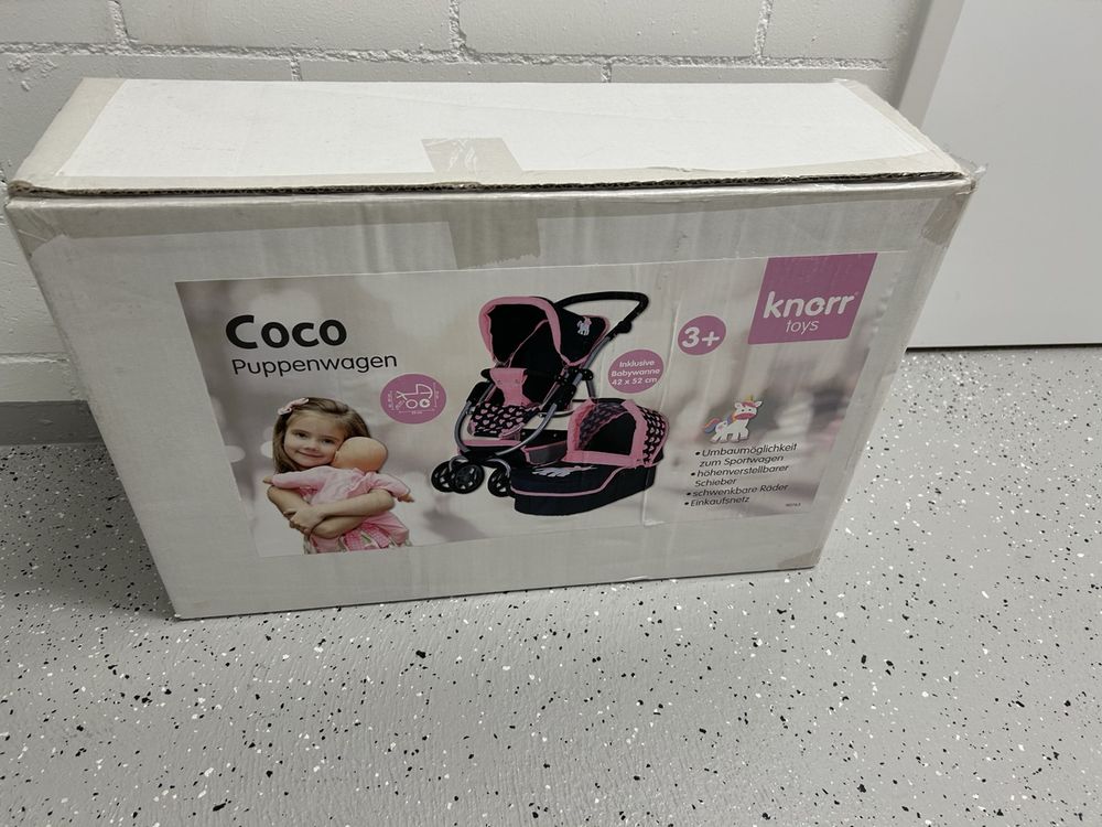  Knorr Toys Puppenwagen Coco, Neu (Neu und originalverpackt) in Rümlang Illustration 