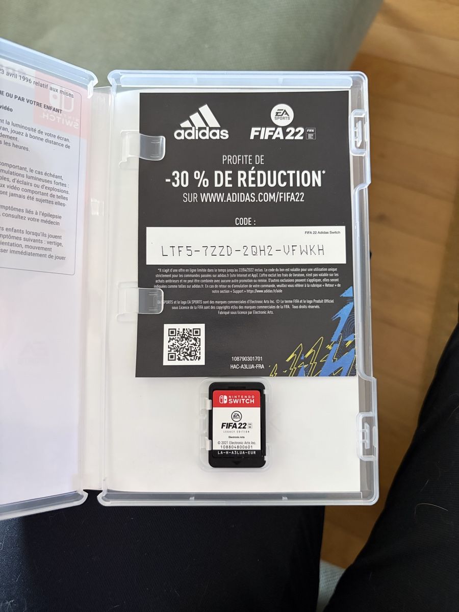 Nintendo Spiele: FIFA22 – Gebraucht aus Martigny von frocot96 1
