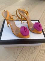 Pump shoes orange-pink Sébastien Grösse 37