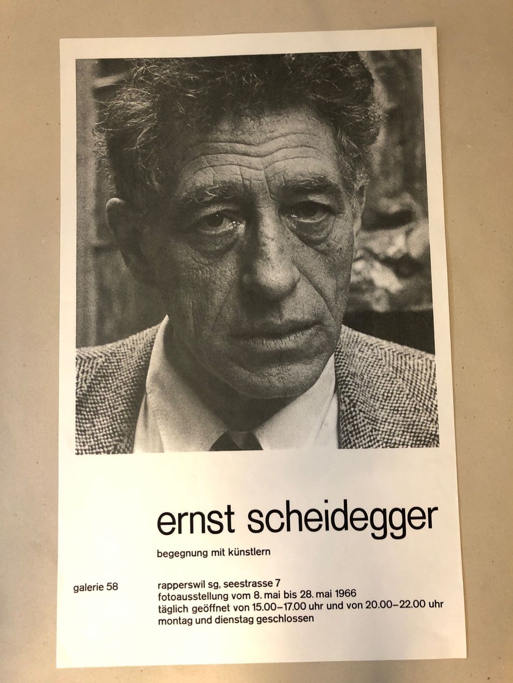 Posters & Illustrations: Ernst Scheidegger – Neuf (Voir description) à Zürich par Stand132