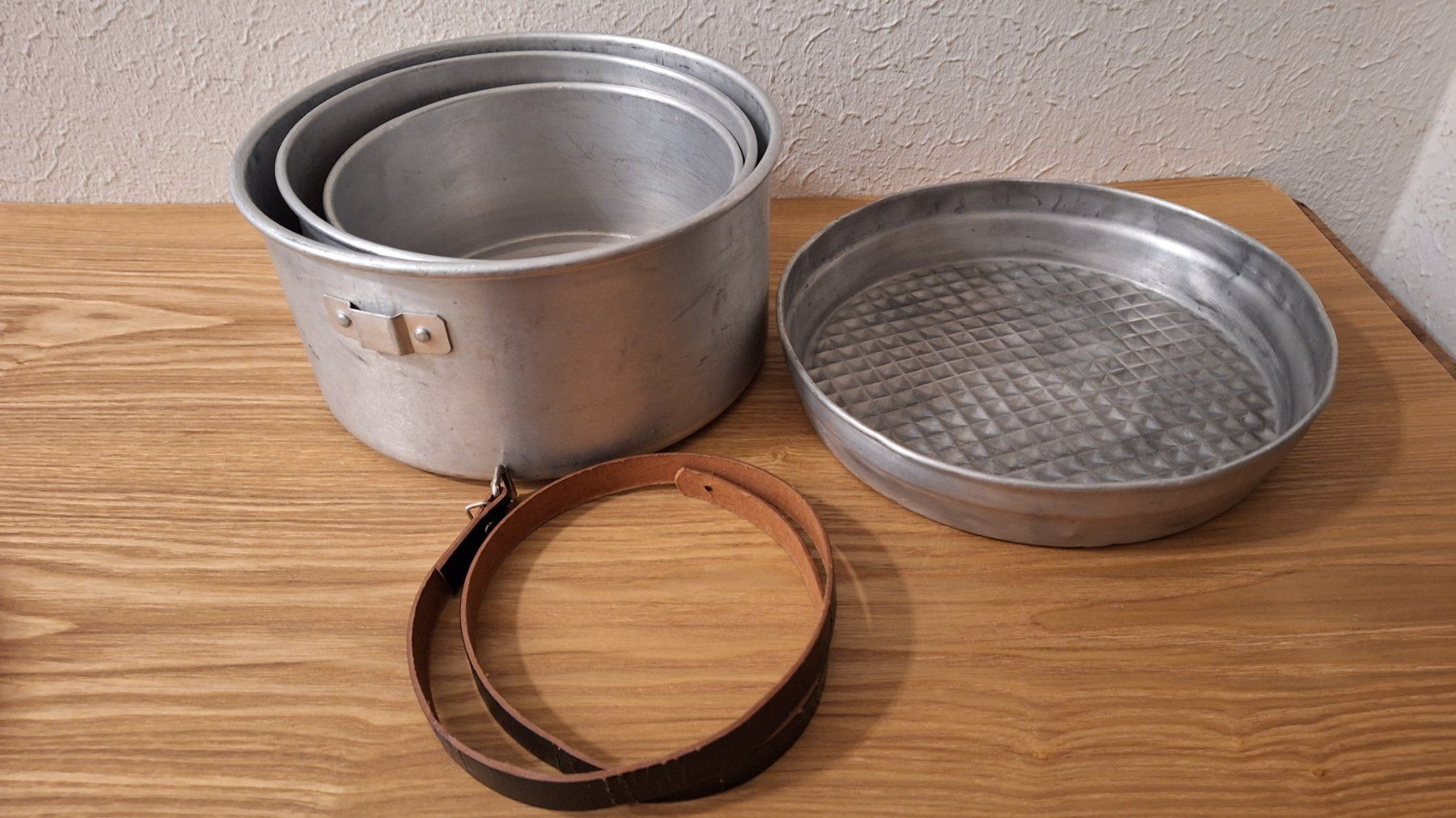 Pentole: Vintage Camping-Kochgeschirr, Alu – Usato da Arlesheim venduto da shopradl 1