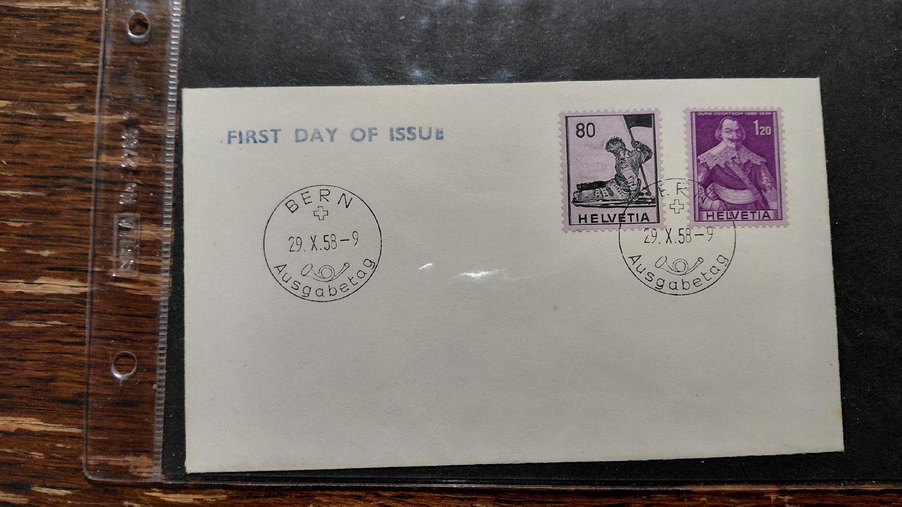 Tous les timbres: ET Briefe 1958 – D'occasion à Riniken par ChriguG75 1