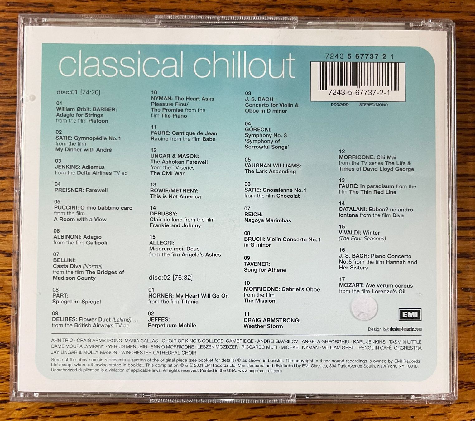 CD: CLASSICAL CHILLOUT CD – Usato da Oftringen venduto da Vucki 1