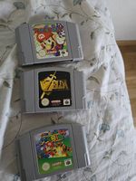 3 Nintendo 64-Spiele