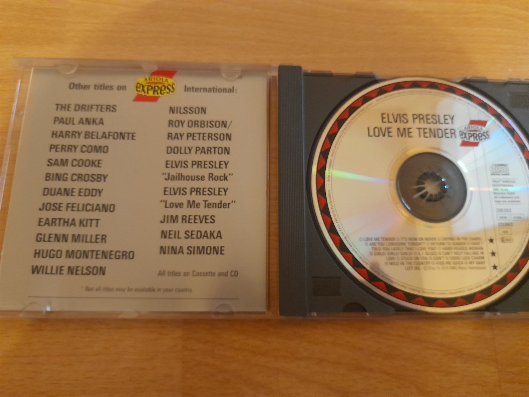 CD: CD Elvis Presley Love Me Tender – Usato da Lustmühle venduto da chevi03 1