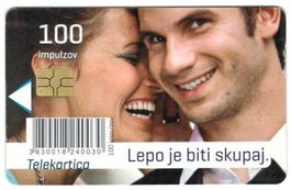 Telefonkarte Slowenien, Lepo je biti skupaj