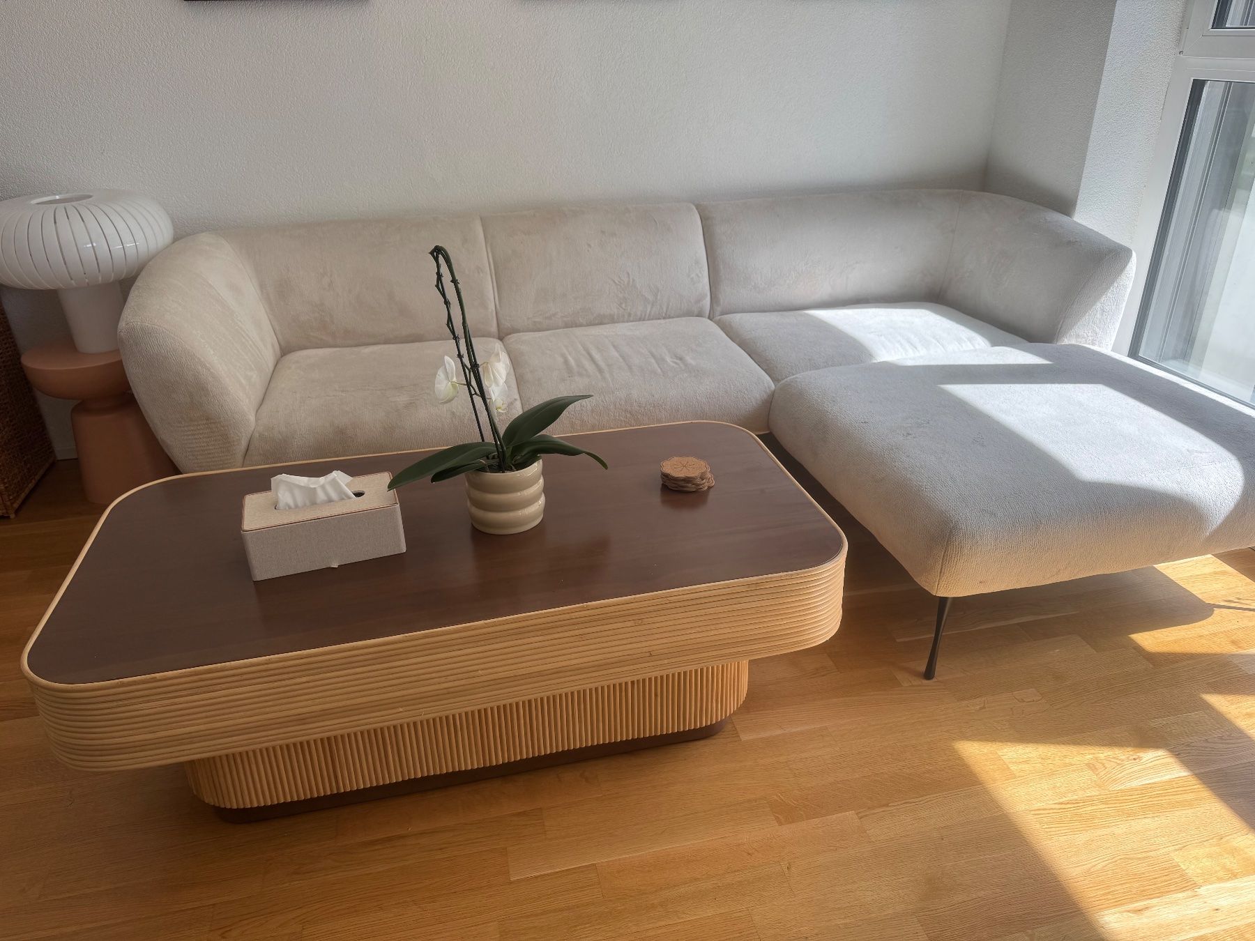 Pfister Sofas: Canapé d'angle beige – Gebraucht aus Châtelaine von sof_zlw7