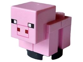minepig02b Minecraft Pig, Baby | LEGO