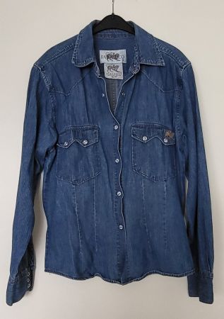 Edles Jeanshemd von Pariggo Gr. 36