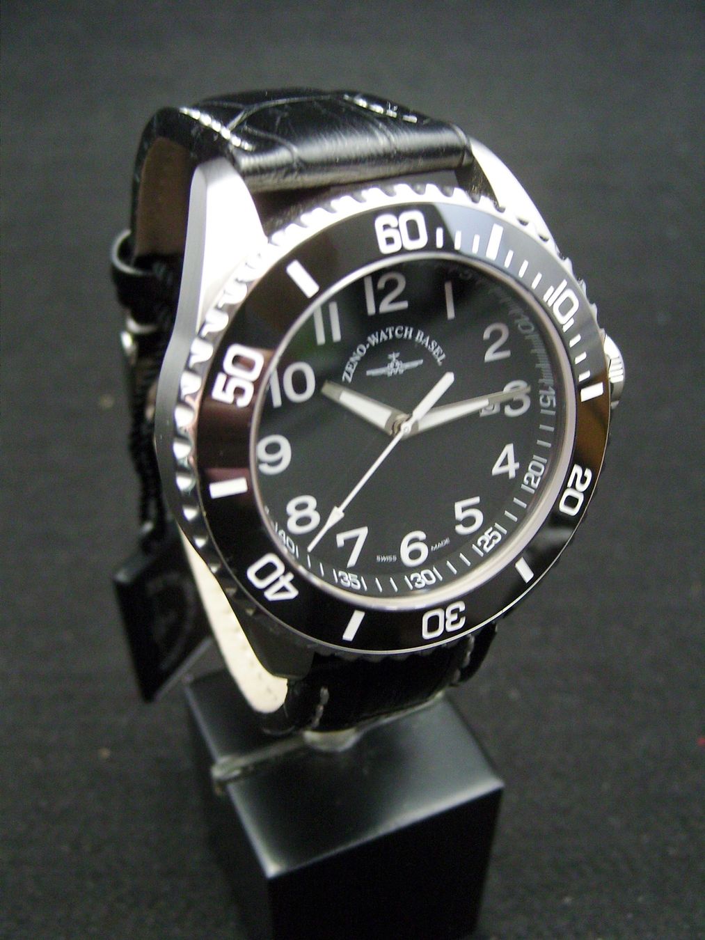 Zeno Orologi: Neue, ungetragene Zeno watch Diver Ceramic Quartz black – Nuovo e nell'imballaggio originale da Mels venduto da niezie2002 2