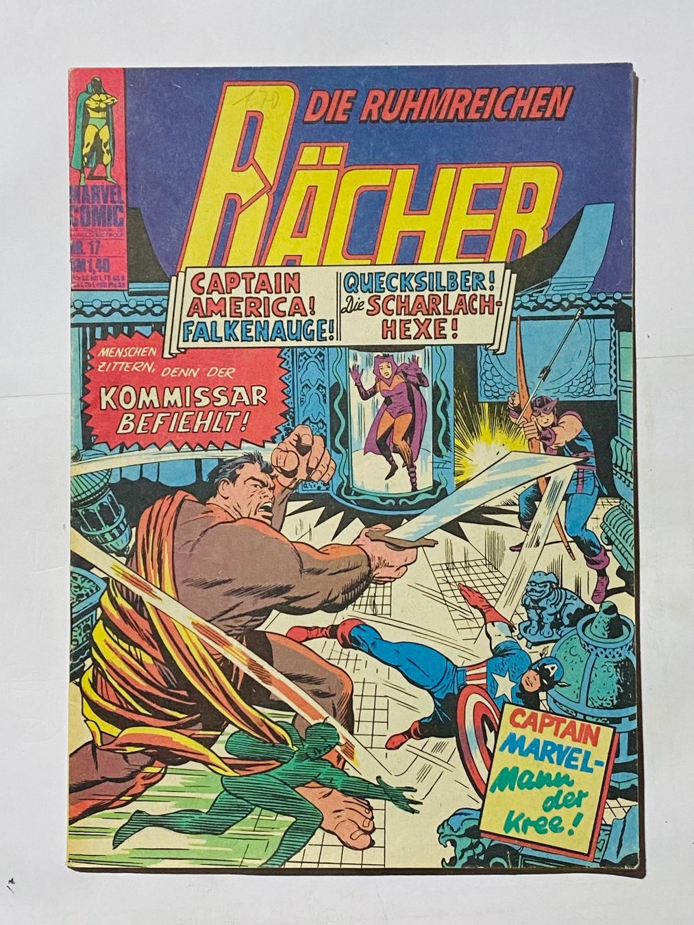 Comics: Rächer Comic-Heft Nr. 17, Marvel, Williams, Top Zustand! – Gebraucht aus Zuerich von SonderArt-Wertgut