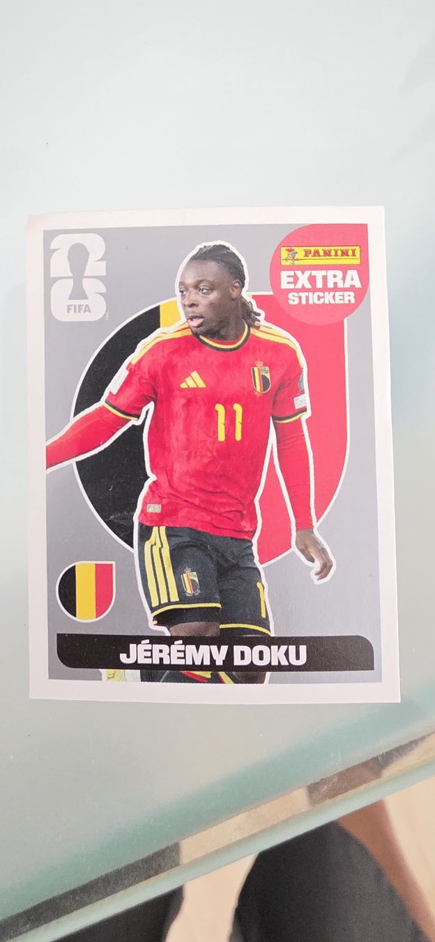 Panini Carte collezionabili: panini extra sticker jeremy doku – Nuovo (secondo la descrizione) da Oberengstringen venduto da Jocker-80