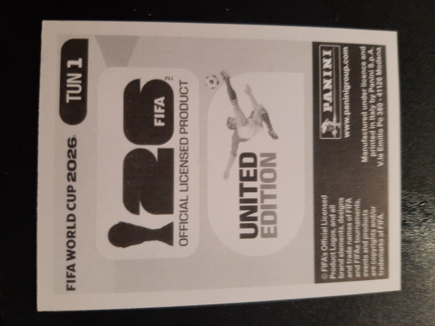 Panini Sammelbilder & Trading cards: Panini 2026 TUN1 – Neu (gemäss Beschreibung) aus Leuk-Stadt von Meic 1