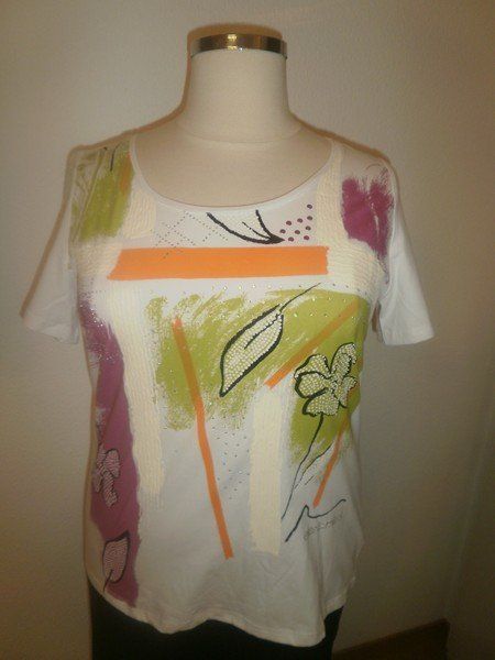 T-shirt: T-shirt blanc coton T. 50 – Nuovo (secondo la descrizione) da Marin-Epagnier venduto da Madja