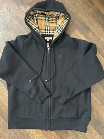 Burberry Hoodie Schwarz Gr. L Top Zustand Herbst-Schnäppchen