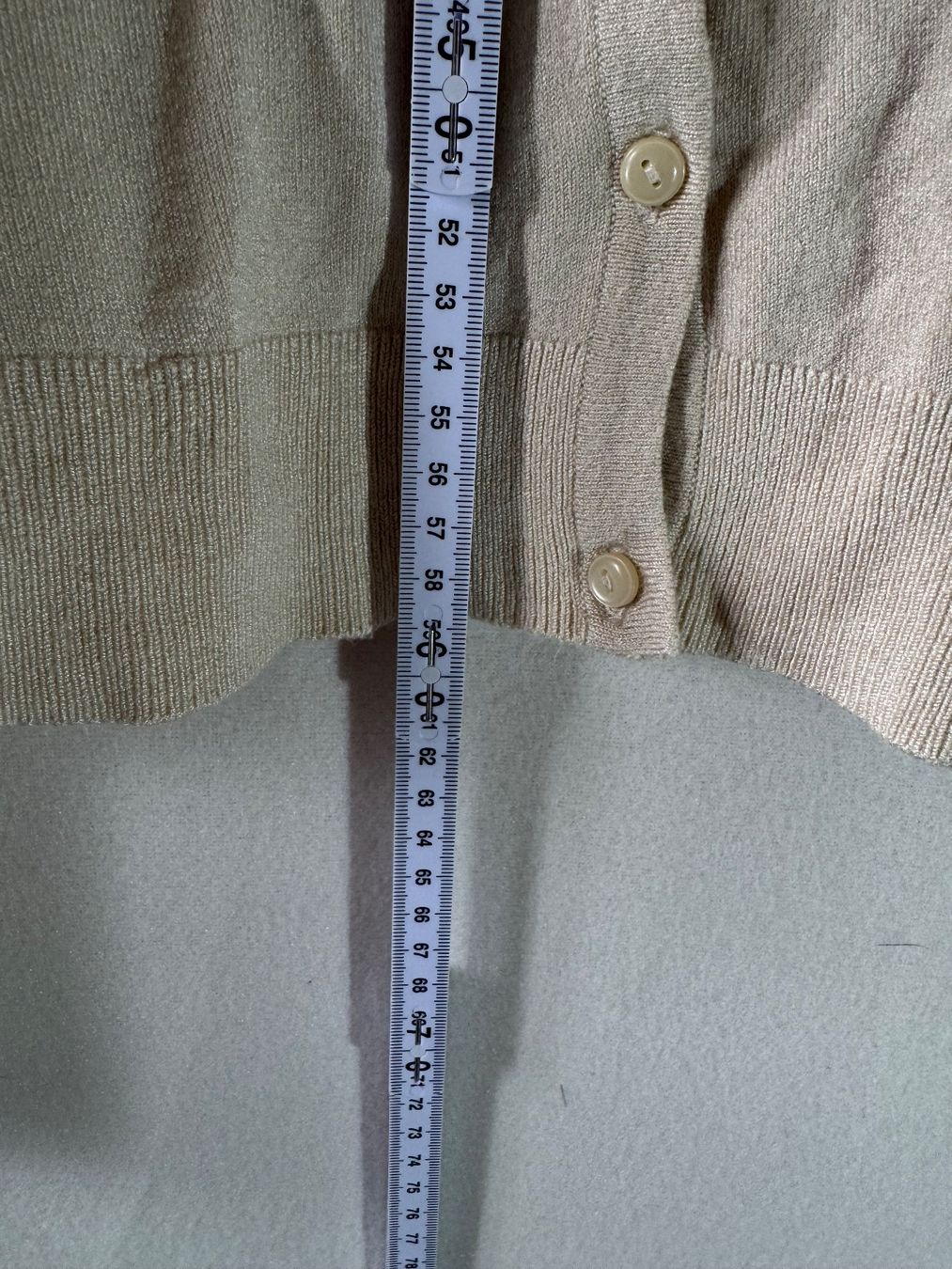 Jacken: Schöne beige Strickjacke von Chicoree Gr. L – Gebraucht aus Grosswangen von second_hand_dress 1