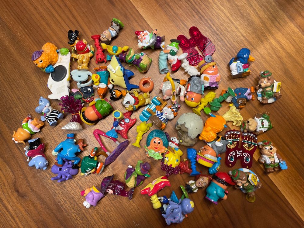 Verschiedene Figuren Kinderüberraschung 1